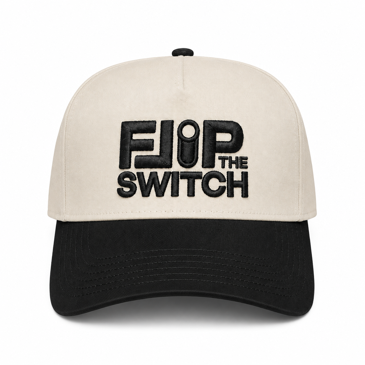 Flip the Switch Two Tone Hat Natural/Black