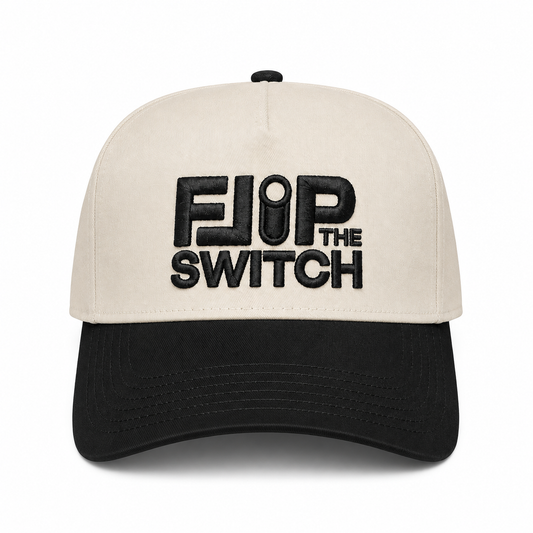 Flip the Switch Two Tone Hat Natural/Black