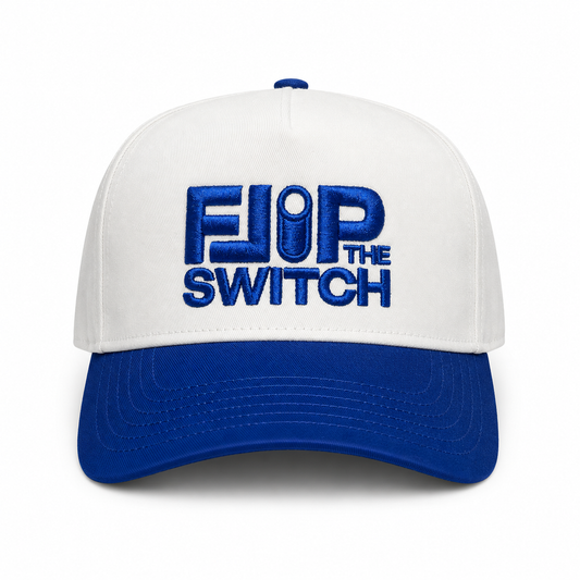 Flip the Switch Two Tone Hat Natural/Blue